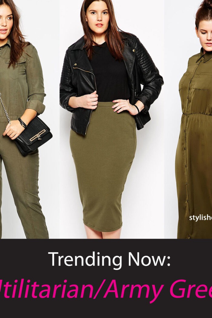 Plus Size Trend To Try: Military Green