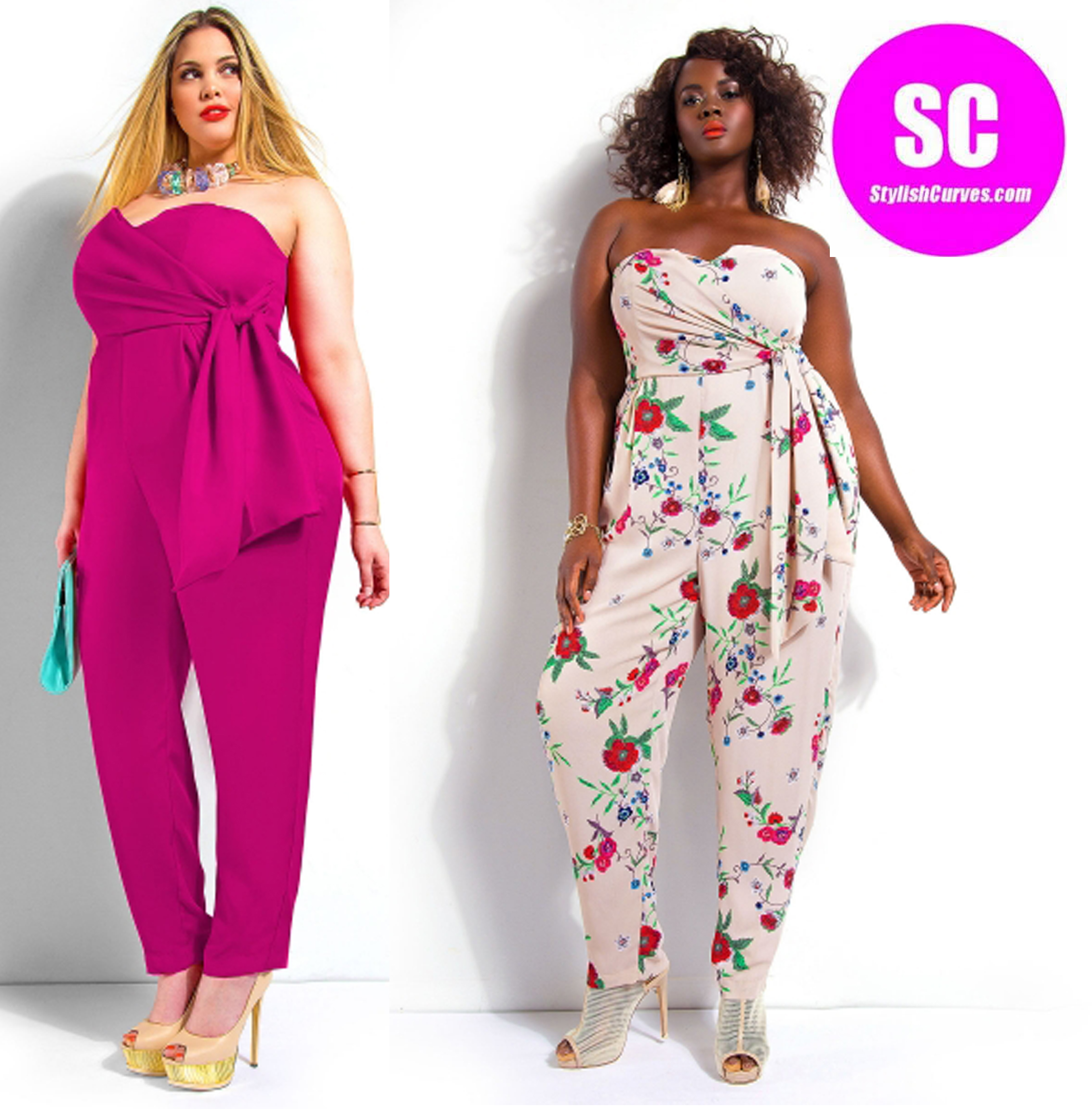 We Are Obsessed With The New Monif C. Sydney Plus Size Jumpsuits