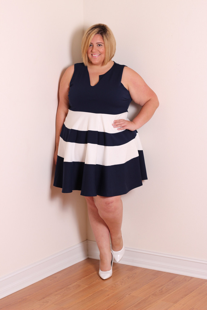 Skorch Magazine Editor Jessica Kane Launches New Plus Size Collection With Cool Gal Blue For sizes 16-32