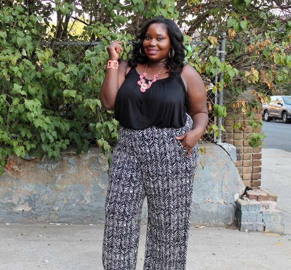 Who Says Plus Size Girls Can't Wear Wide Leg Pants | Stylish Curves