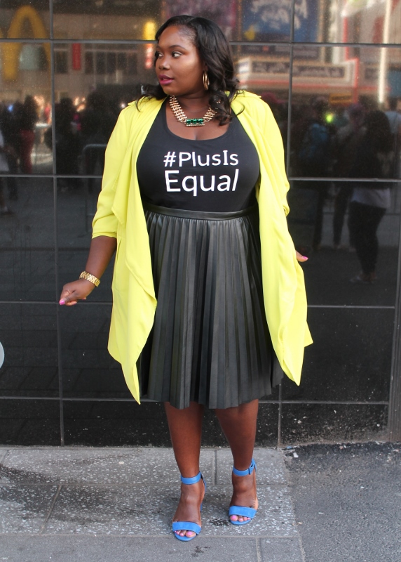 Lane Bryant #PlusIsEqual Campaign Took Over Times Square In New York City
