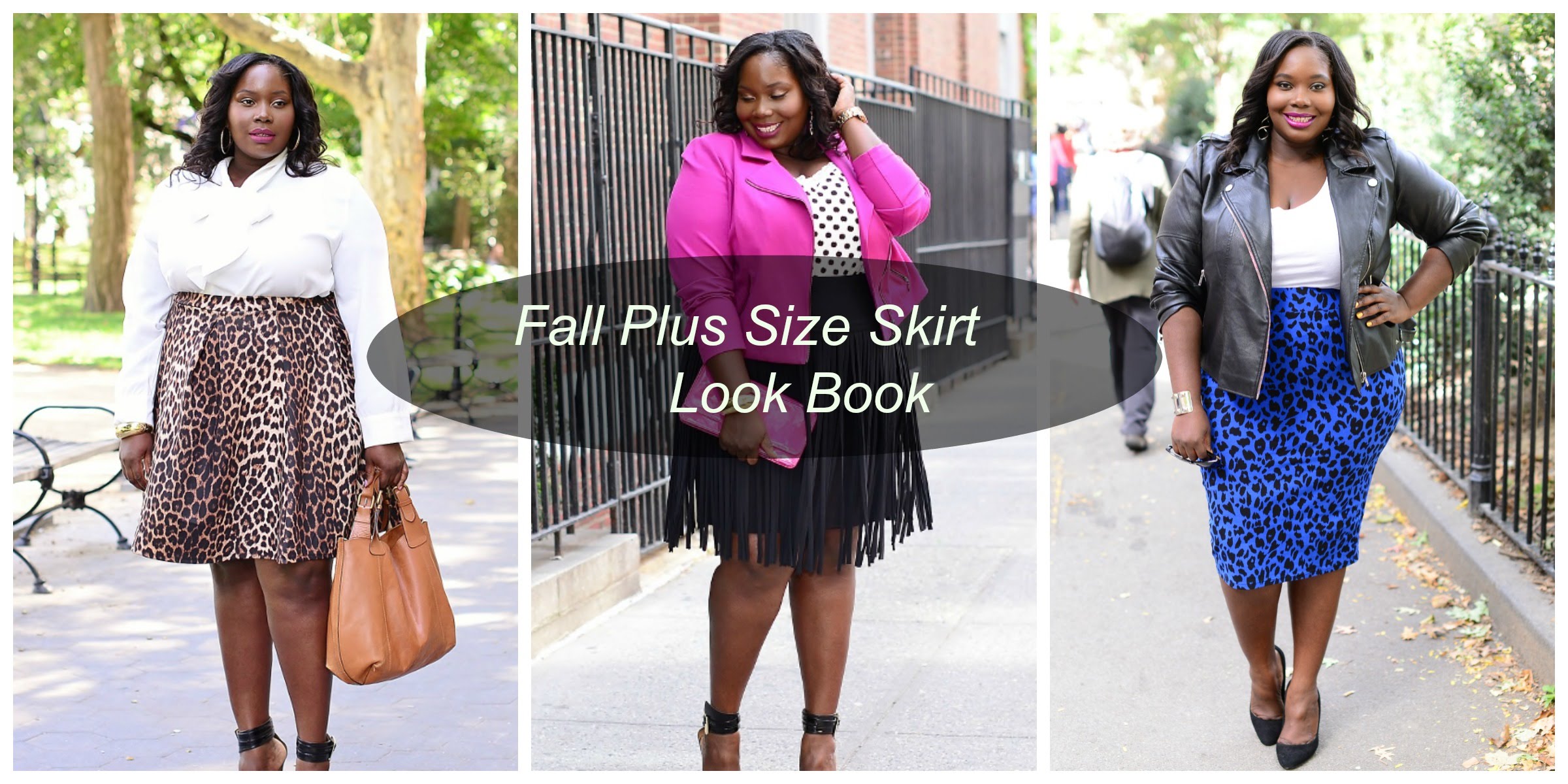 My Fall Plus Size Skirt Look Book (Video) - Stylish Curves