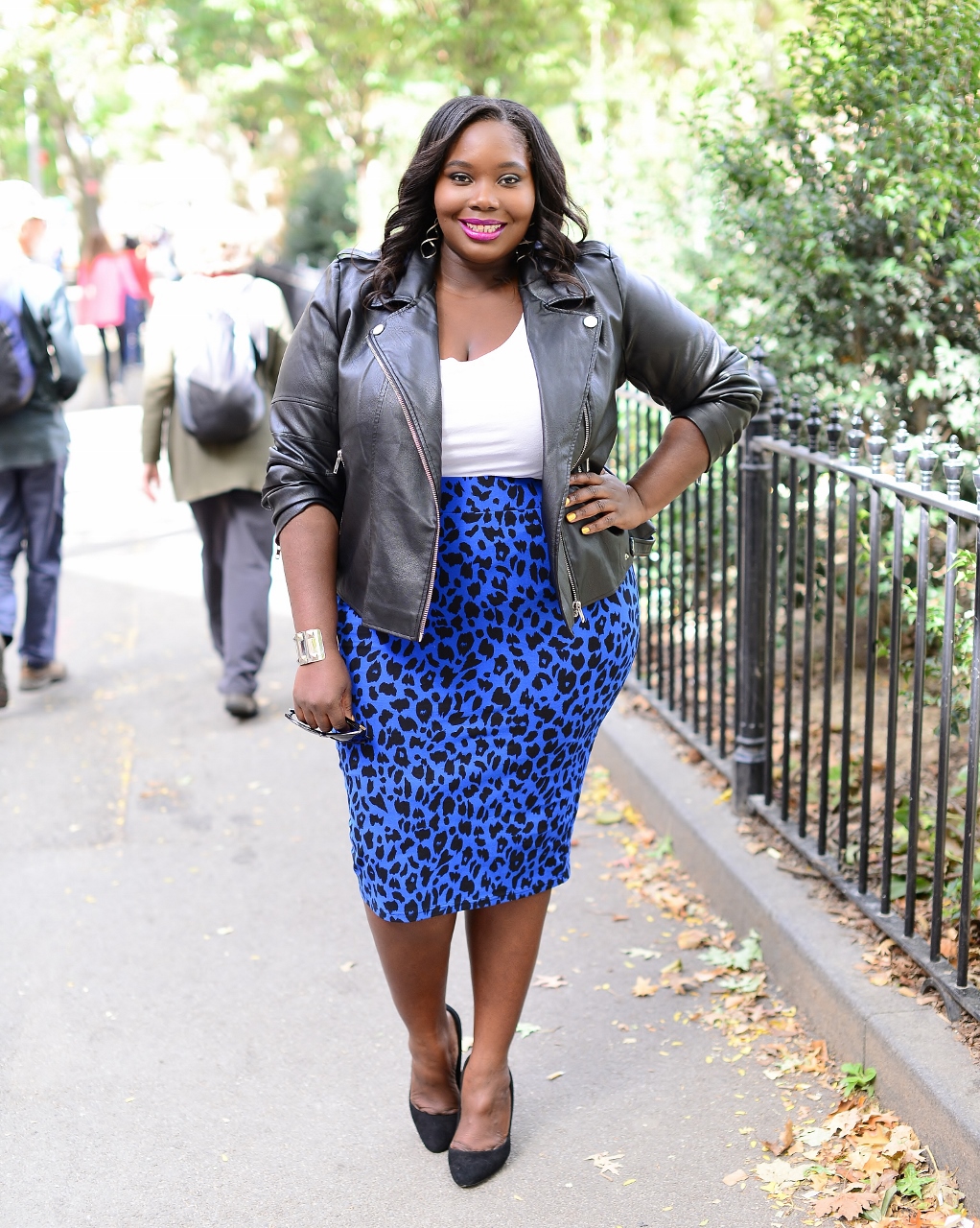 Style Journey: Leopard And Leather - Stylish Curves
