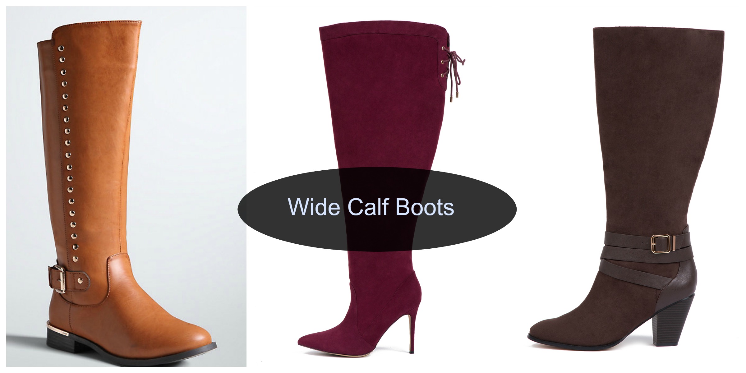 Stylish Wide Calf Boots