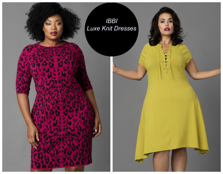 Sexy Luxe Knit Plus Size Dresses From IBBI - Stylish Curves