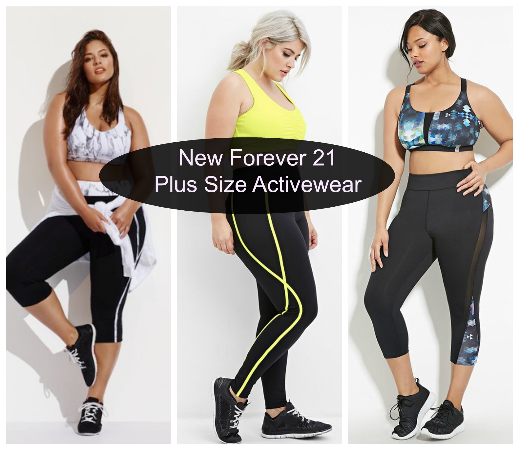 Forever 21 Launches New Plus Size Activewear Stylish Curves