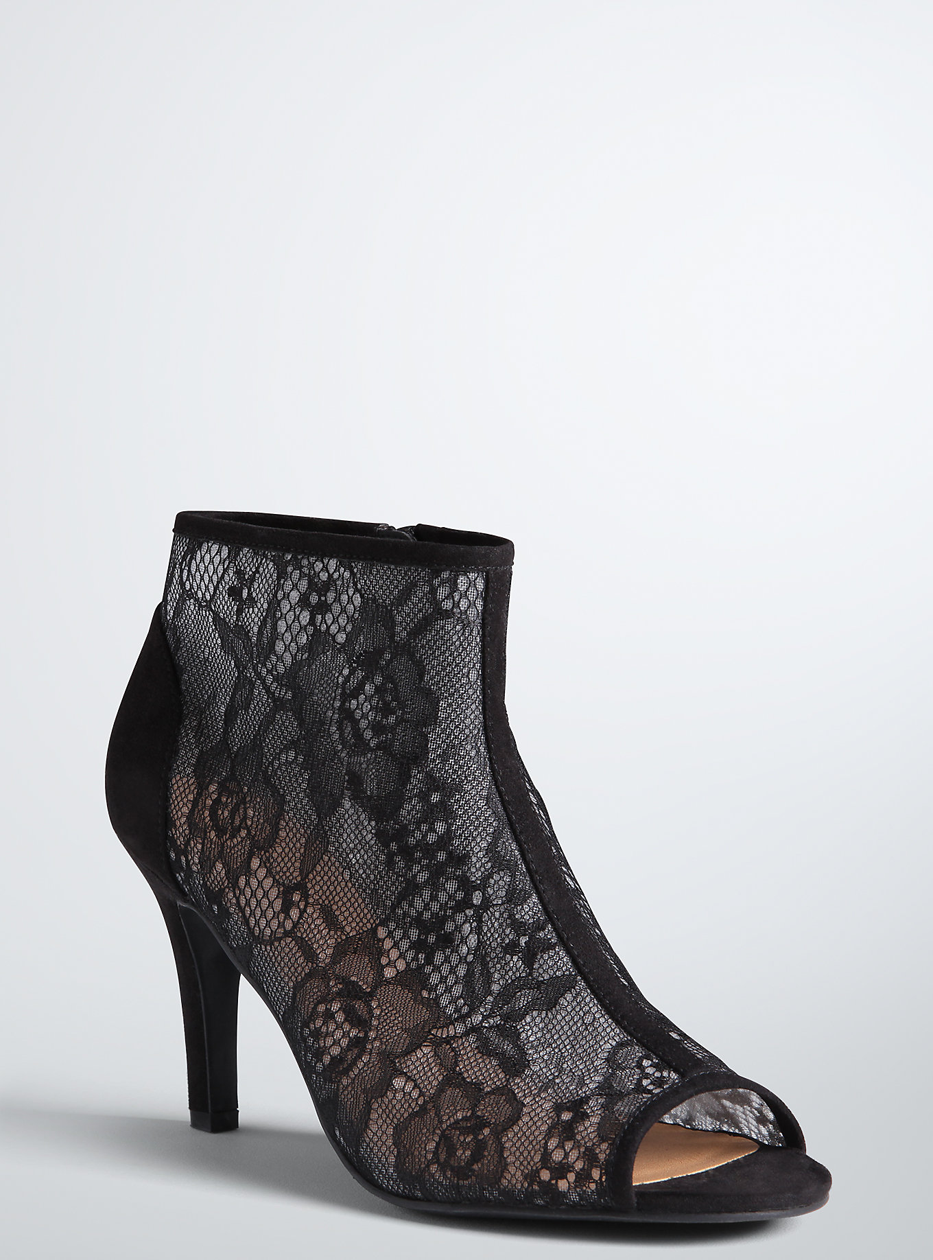 lace torrid ankle boots