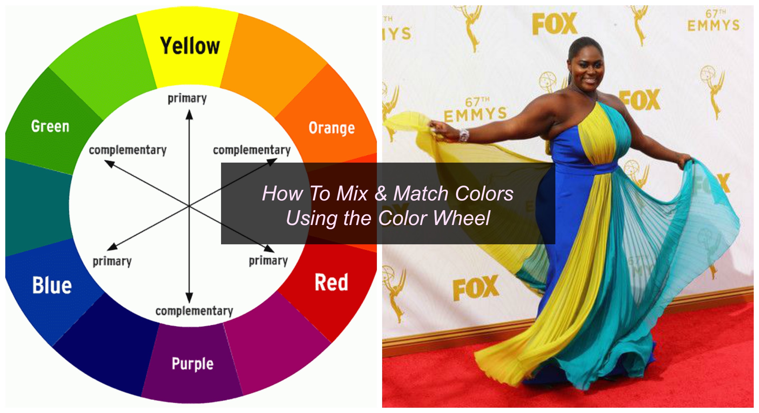 How To Mix Colors In Your Wardrobe Using The Color Wheel | Stylish Curves