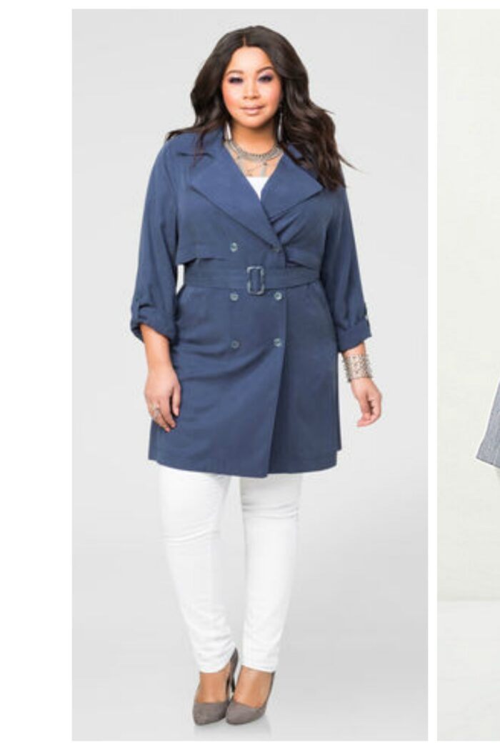 12 Spring Worthy Plus Size Trench Coats