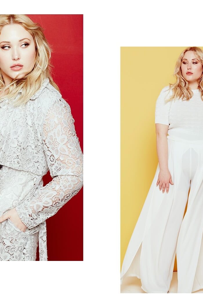 Elvi Plus Size Clothing Spring 2016 Collection Features Hayley Hasselhoff