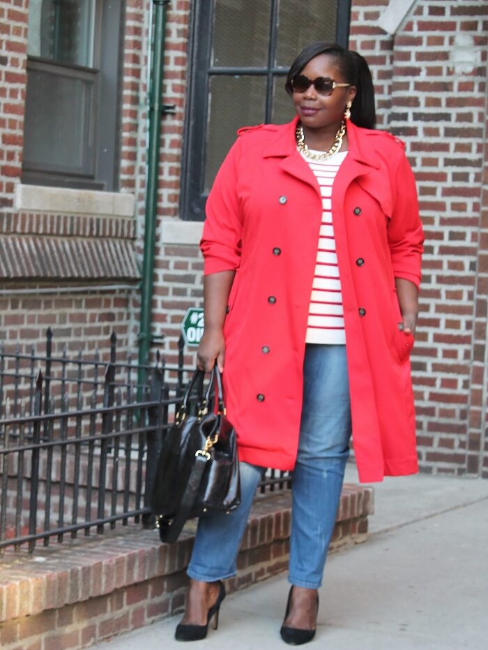 A Bright Spring Trench Coat