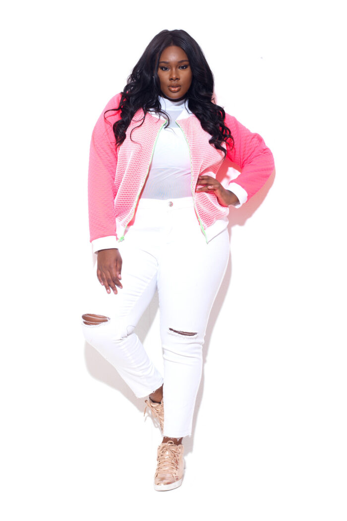 SC Pick Of The Day: PopUp Plus Pink Bomber Jacket
