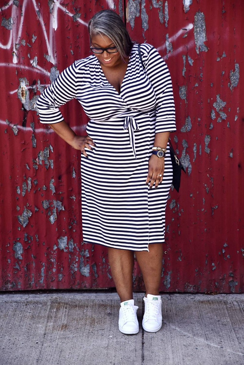 Outfit Ideas: How to Wear Sneakers With a Dress