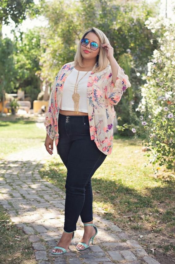 Casual & Cute Plus Size Kimono's That Will Take You From Summer To Fall -  Stylish Curves