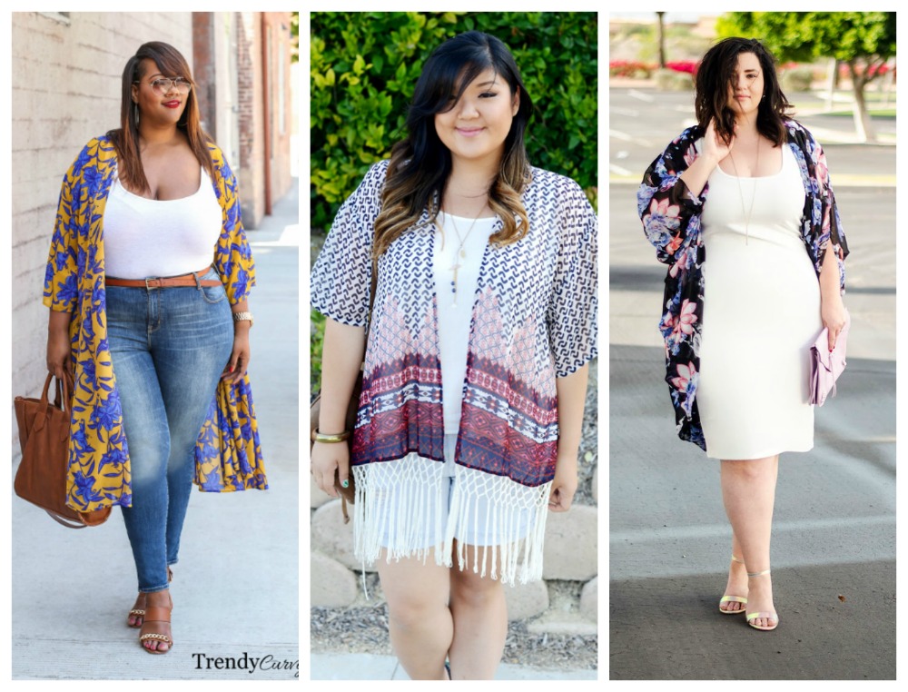 plus size cardigans and kimonos