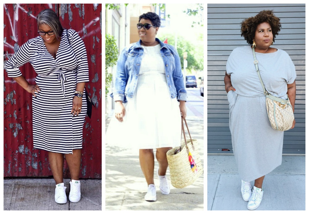 Outfit Ideas: How to Wear Sneakers With a Dress