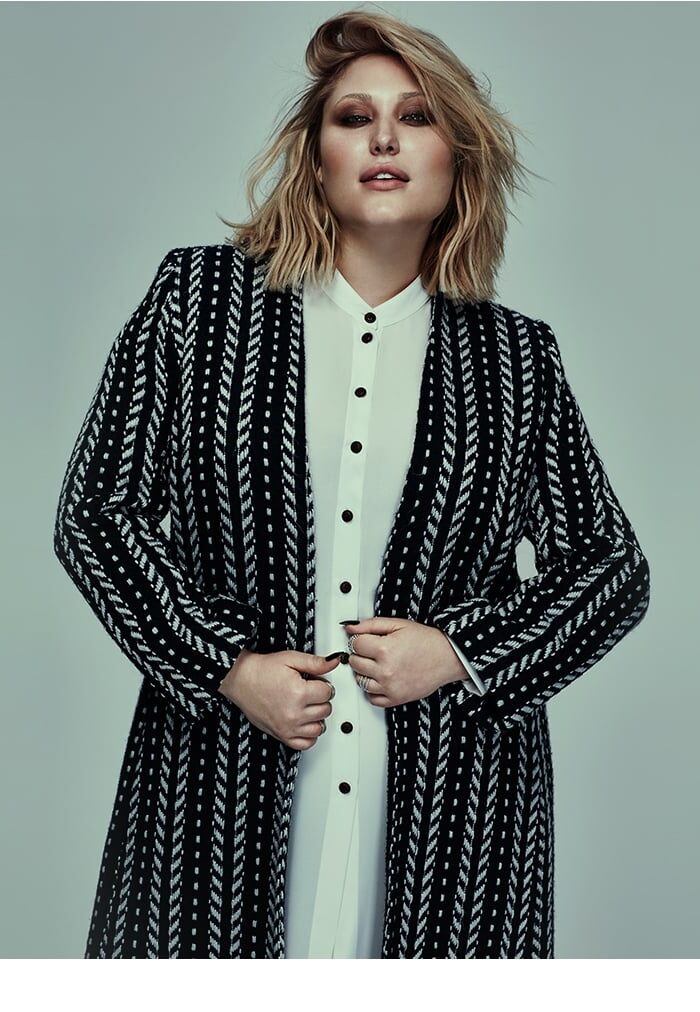 Hayley Hasselhoff Debuts New Plus Size Collection With Elvi Clothing