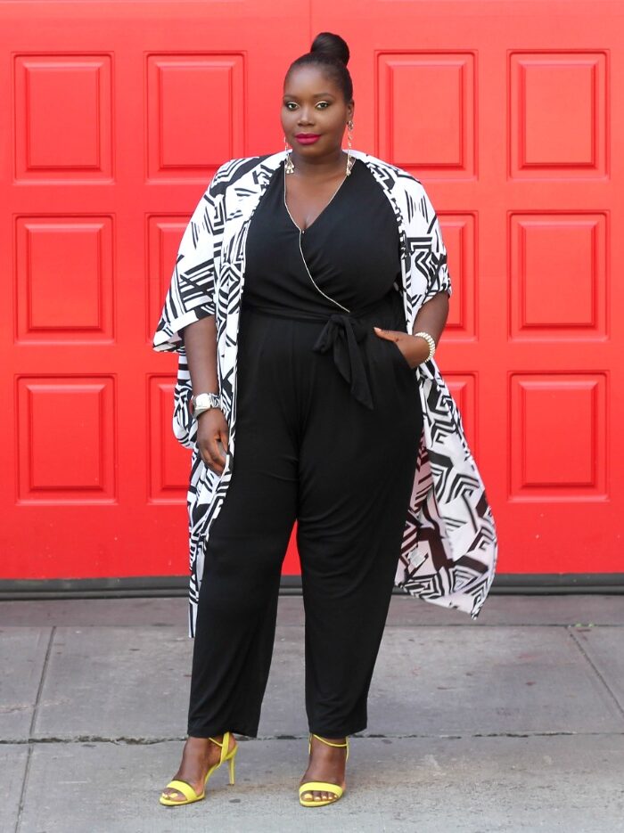Keeping It Chic & Classy In A Kimono And Jumpsuit From Amazon Fashion