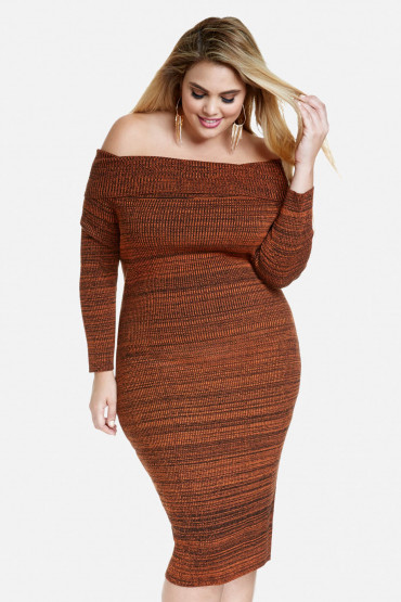 SC Pick Of The Day: Fashion To Figure Off The Shoulder Sweater Dress