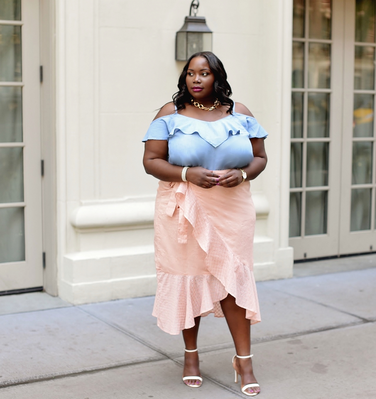 7 Statement Making Plus Size Ruffled Skirts | Stylish Curves