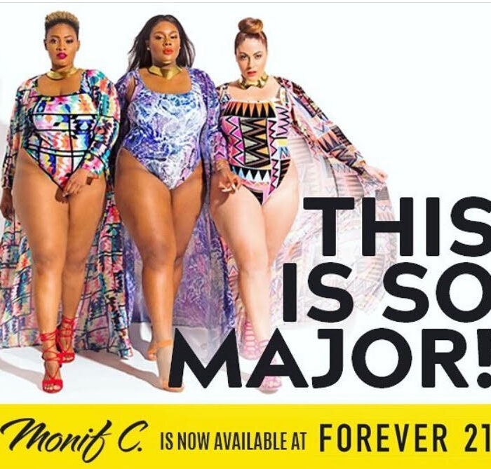 You Can Now Shop Monif C. Plus Size Swimwear At Forever 21