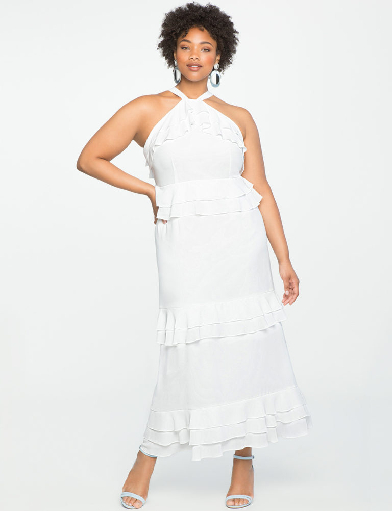 10 White Plus Size Dresses Jumpsuits To Rock All Summer