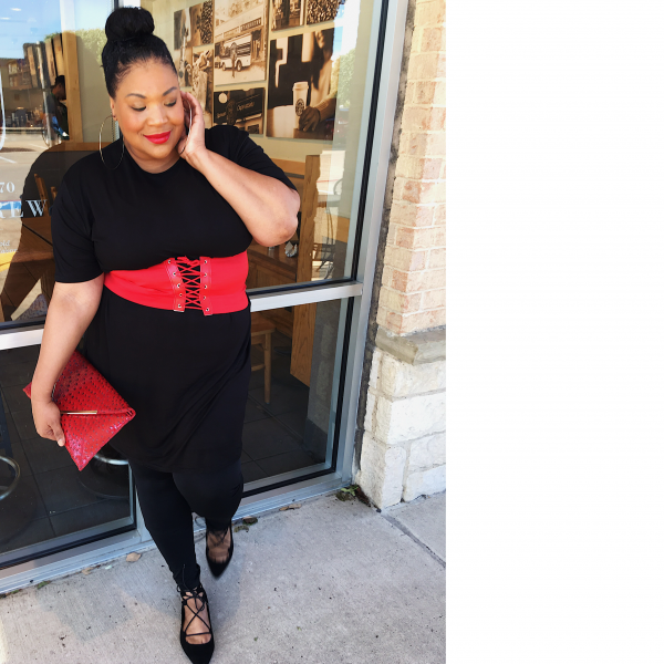 How To Wear The Corset Belt Trend, Plus Size Style