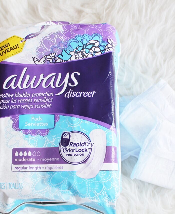 Always Discreet Helps Provide Protection For Women With Bladder Leaks