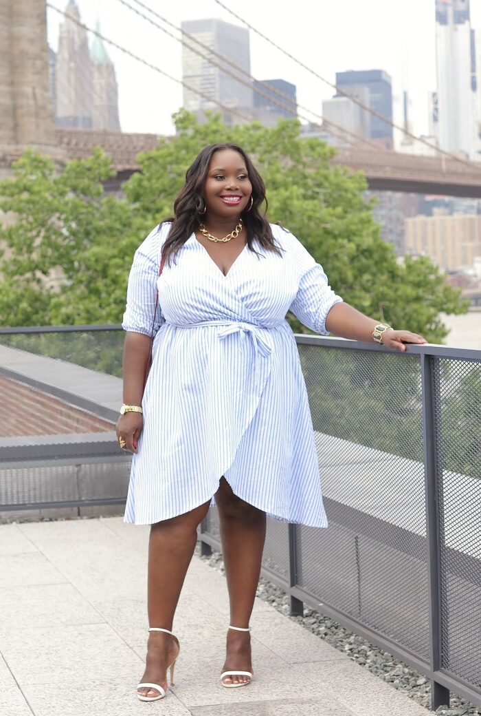 Keeping It Chic A Belted Shirt Dress