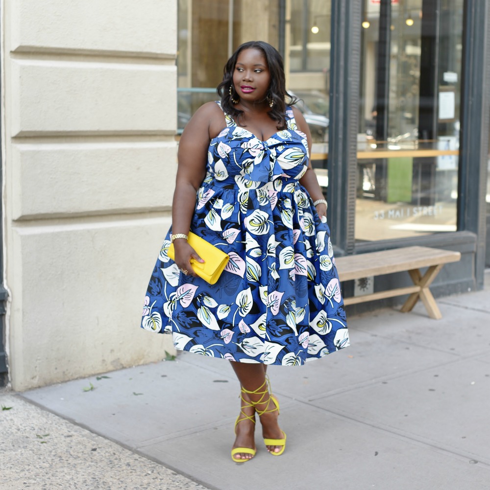 Summer Is For Pretty Dresses & Iced Coffee - Stylish Curves