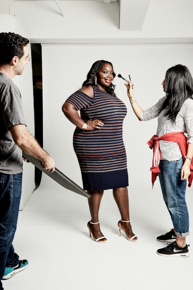What I Wore For My Photoshoot With Rachel Roy Curvy