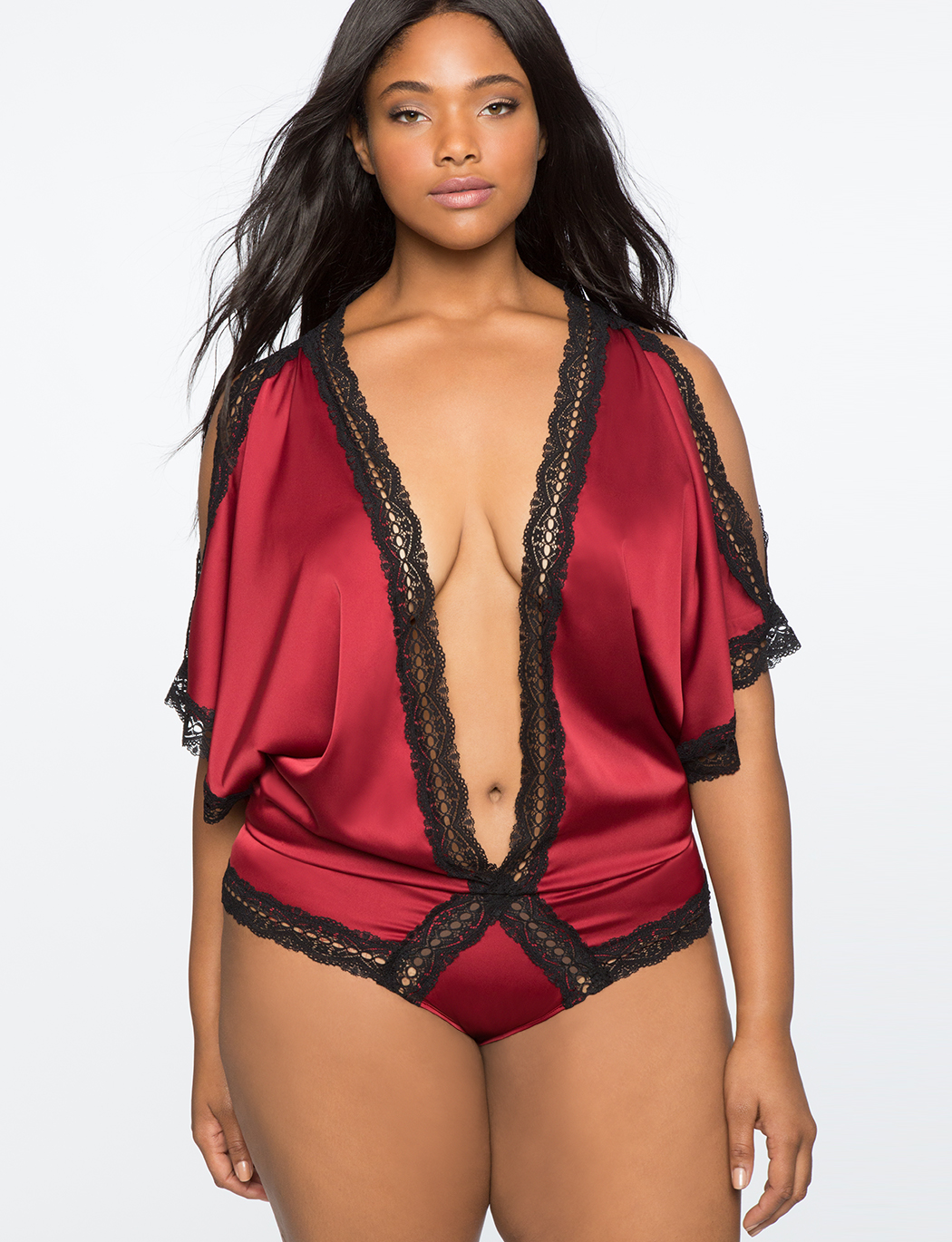 Forever 21,Forever 21 Plus Size Thong Bodysuit - WEAR