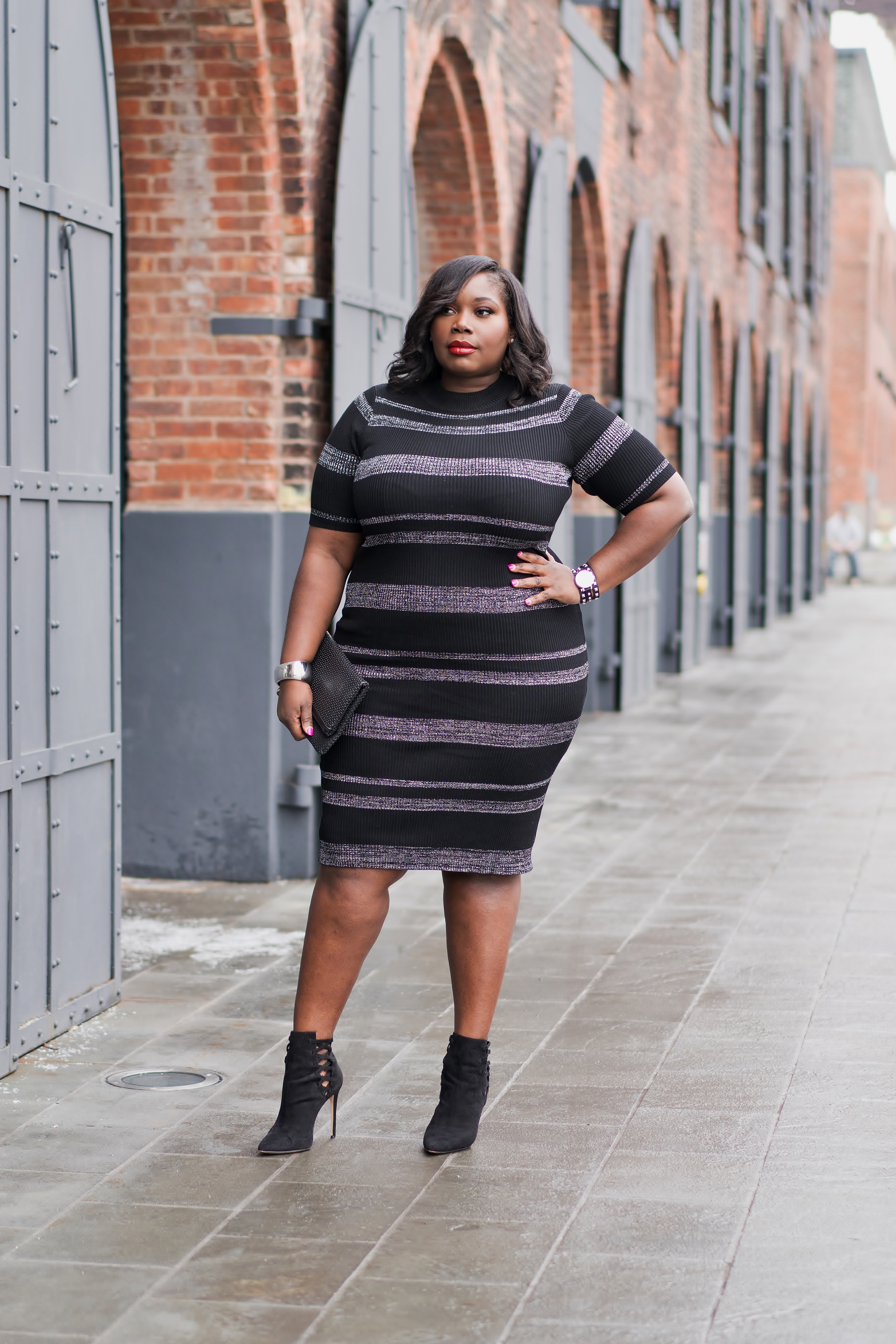 Plus Size Model - Dress By Fashion Nova Curve Model @