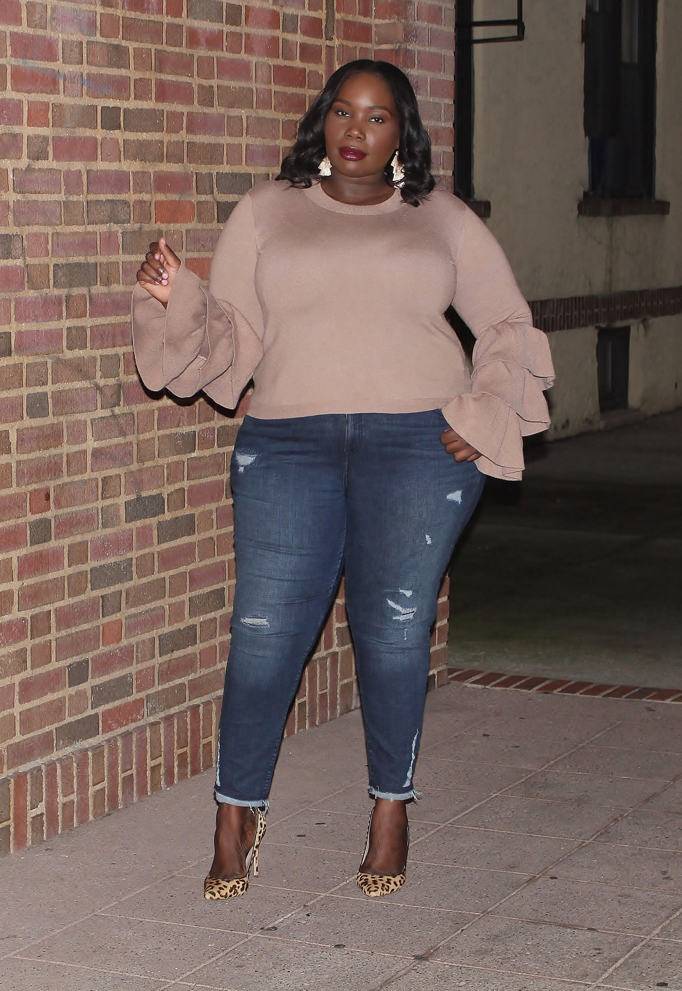 I'm plus-size - I tried on the same Fashion Nova outfits as my