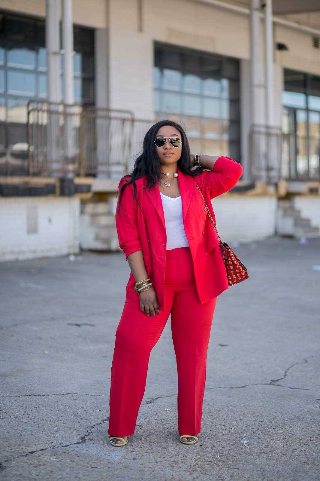 8 Must Have Bright Colored Plus Size Pantsuits For Spring - Stylish Curves