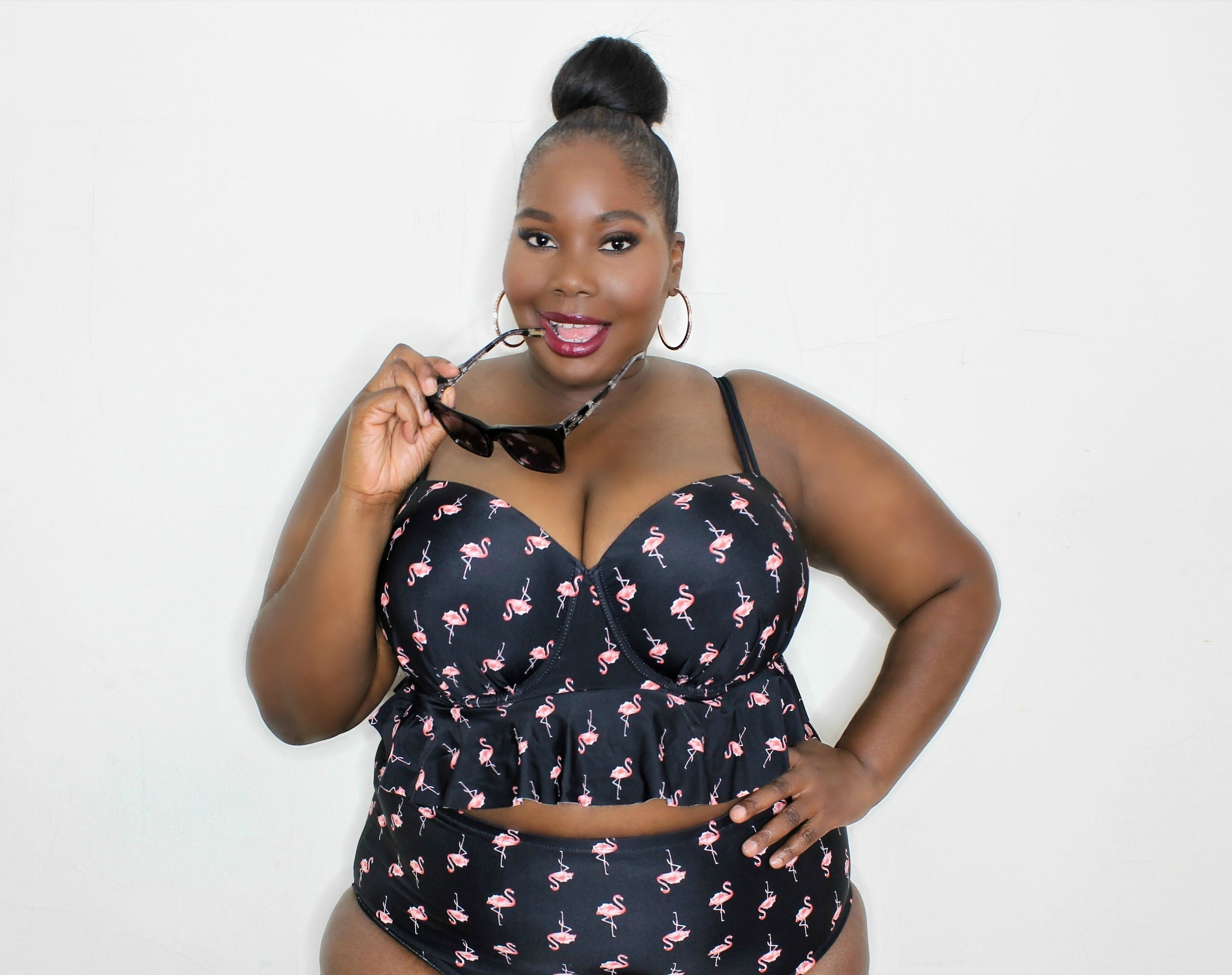 Fashion Look Featuring Lane Bryant Plus Size Intimates and Lane