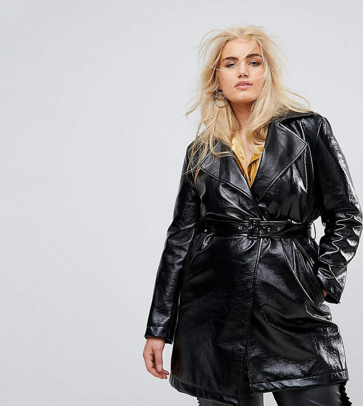 How To Wear The Vinyl PVC Trend - Stylish Curves
