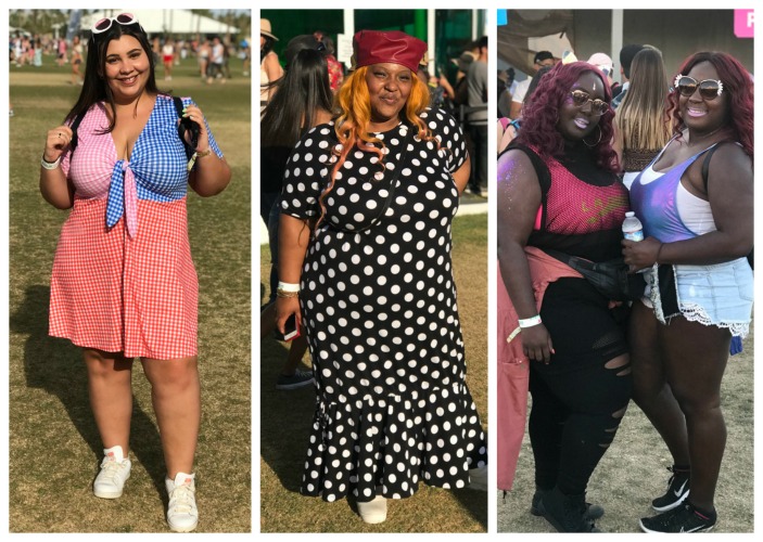 Plus-size outfit ideas to wear at Coachella while you're dancing
