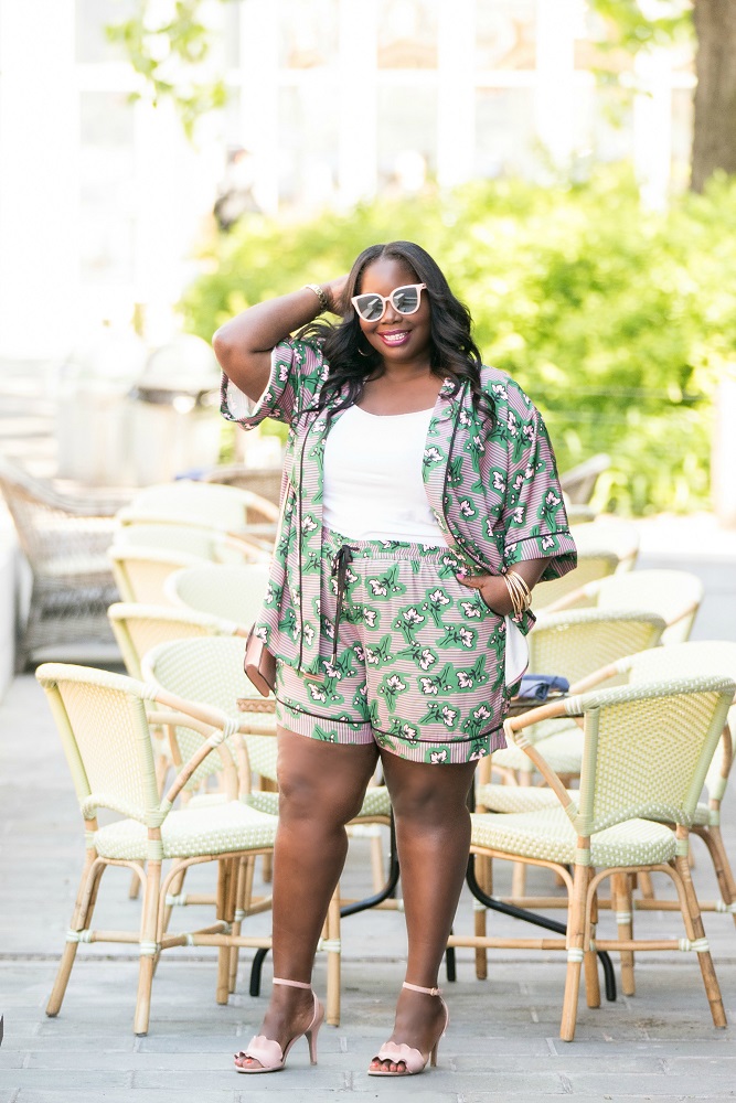Eloquii plus size shorts for summer
