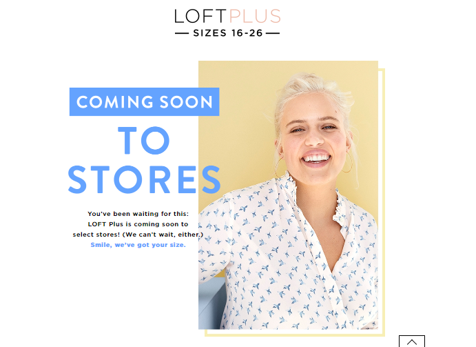Get Your Shop On! Loft Plus Sizes Will Be Available In Stores