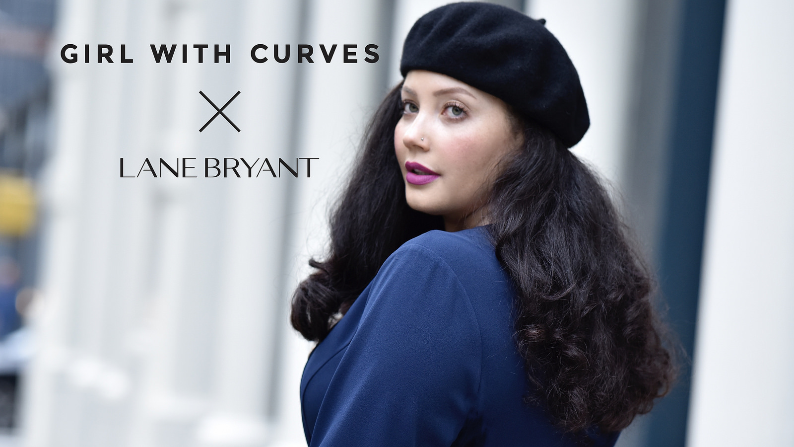 Lane bryant girl on sale with curves shirt