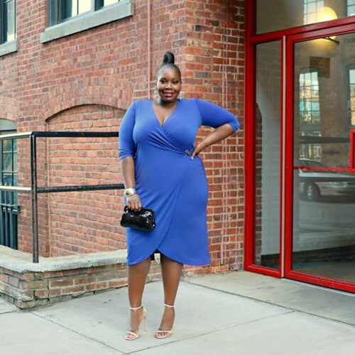plus size wrap dresses from catherines