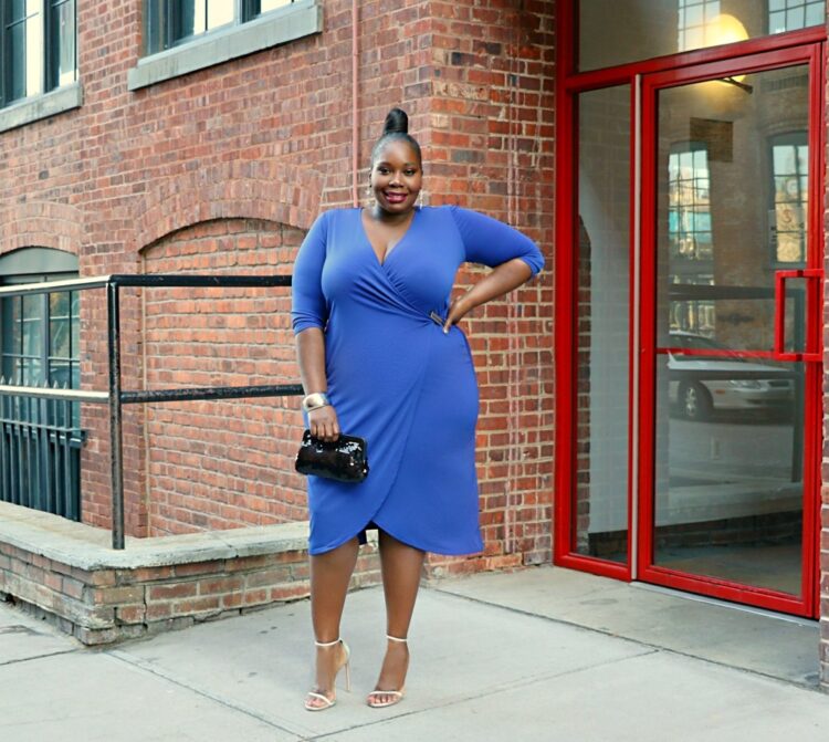 plus size wrap dresses from catherines