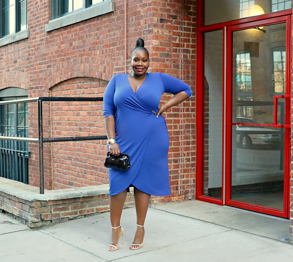 Sleek & Stylish Plus Size Wrap Dresses Perfect For Holiday Parties
