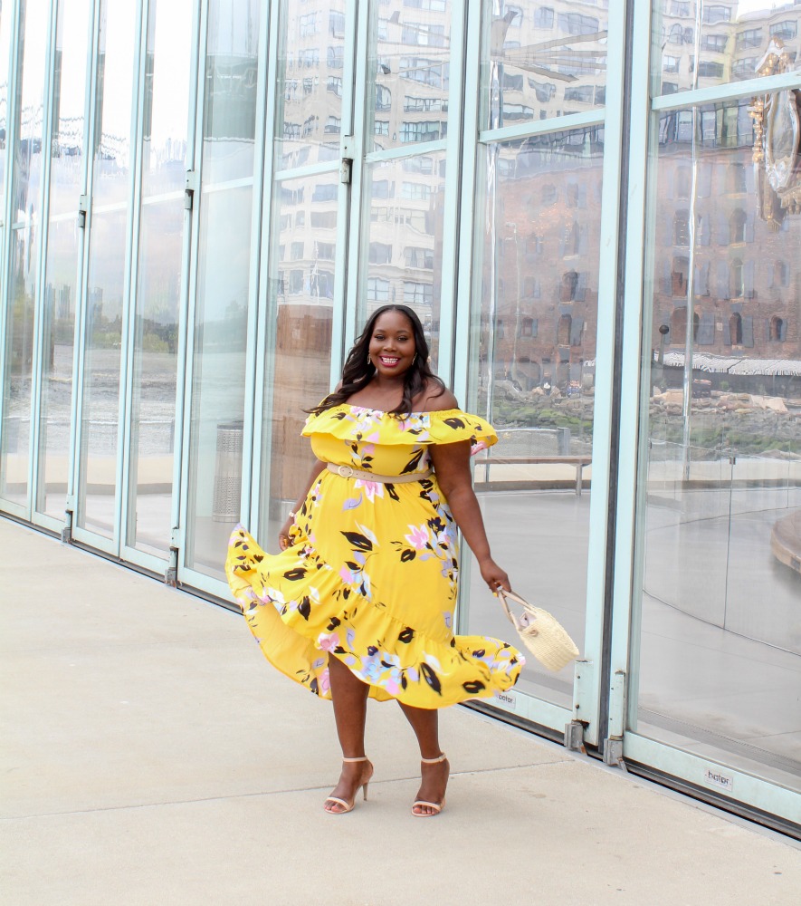 Summer Dresses, Floral, White Dress, Plus Size