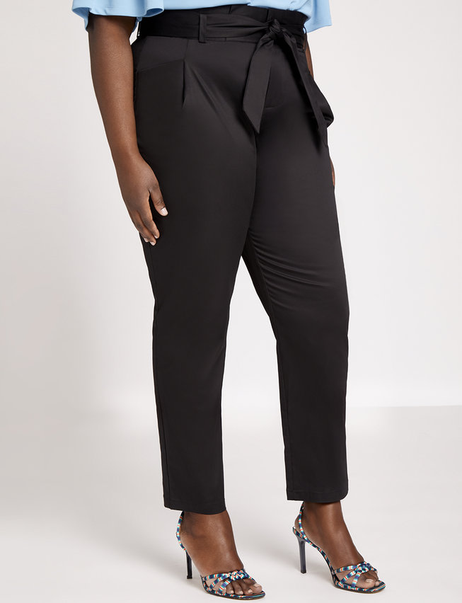 The Best Paperbag Pants In Plus Size - Stylish Curves