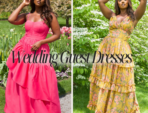 Head Turning Plus Size Wedding Guest Dresses