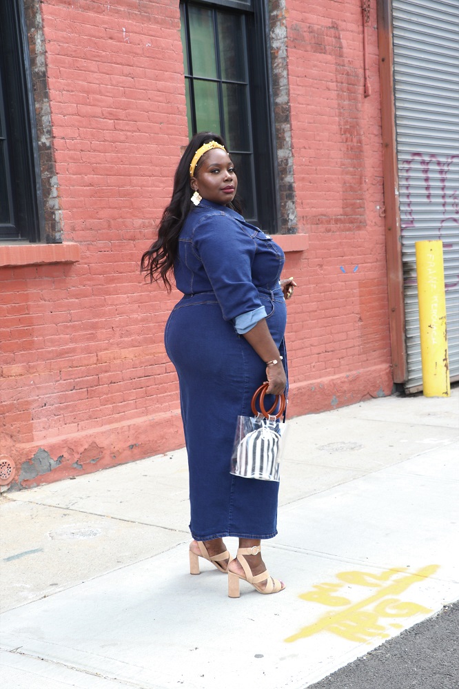 Shop for Denim Dresses, Dresses, Plus Size, Womens