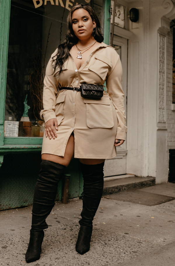 Model Denise Mercedes Teams Up With Rebdolls For A Sultry Fall Collection -  Stylish Curves