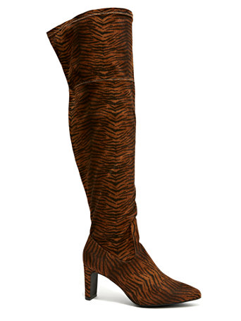 Trendy Fall Wide Calf Over The Knee Boots - Stylish Curves